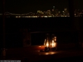 6184 ein romntisches Candlelight Dinner - und so eine Aussicht - was wollen wir mehr!